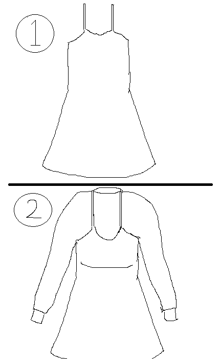 キャミワンピース キャミワンピ の形状の特徴を画像入りで説明 キャミワンピース キャミワンピ の形状の特徴を画像入りで説明